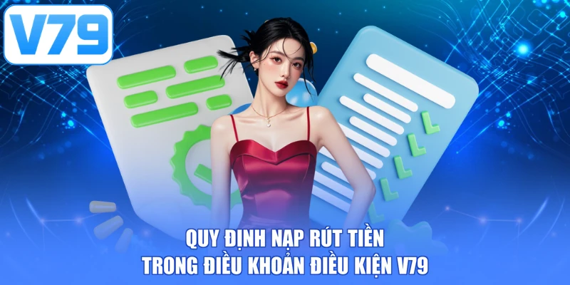Quy định nạp rút tiền trong điều khoản điều kiện V79
